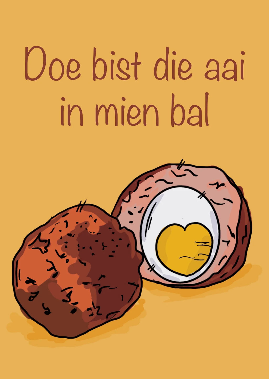 Bundel van 7 wenskaarten met Gronigse tekst