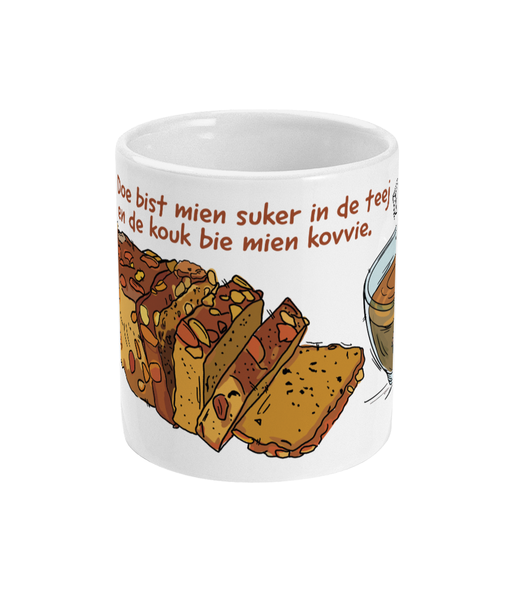 Groningse mok "teej en kouk"