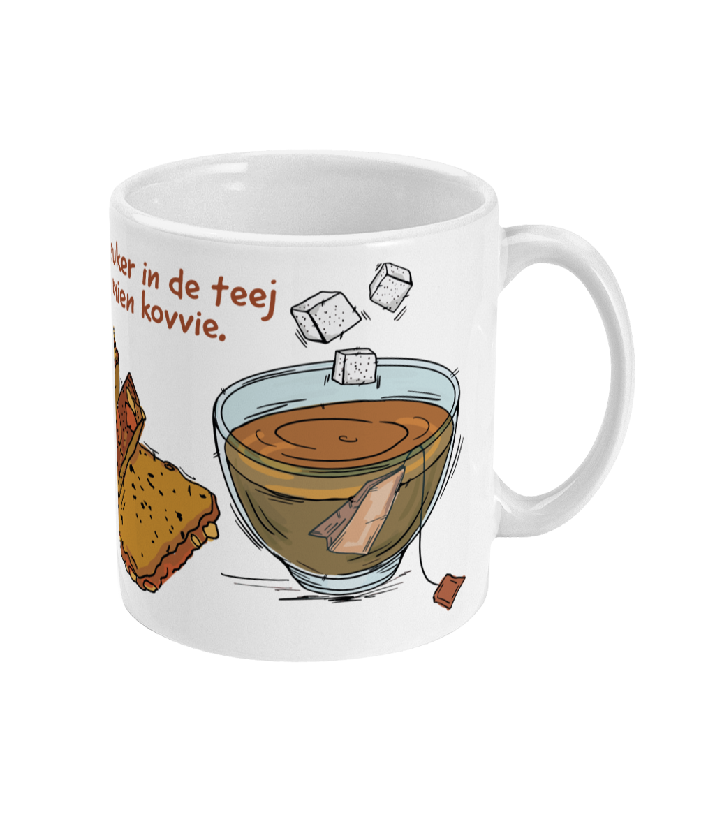 Groningse mok "teej en kouk"