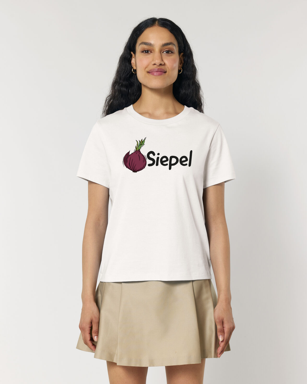 Dames Tshirt Groningse Siepel illustratie