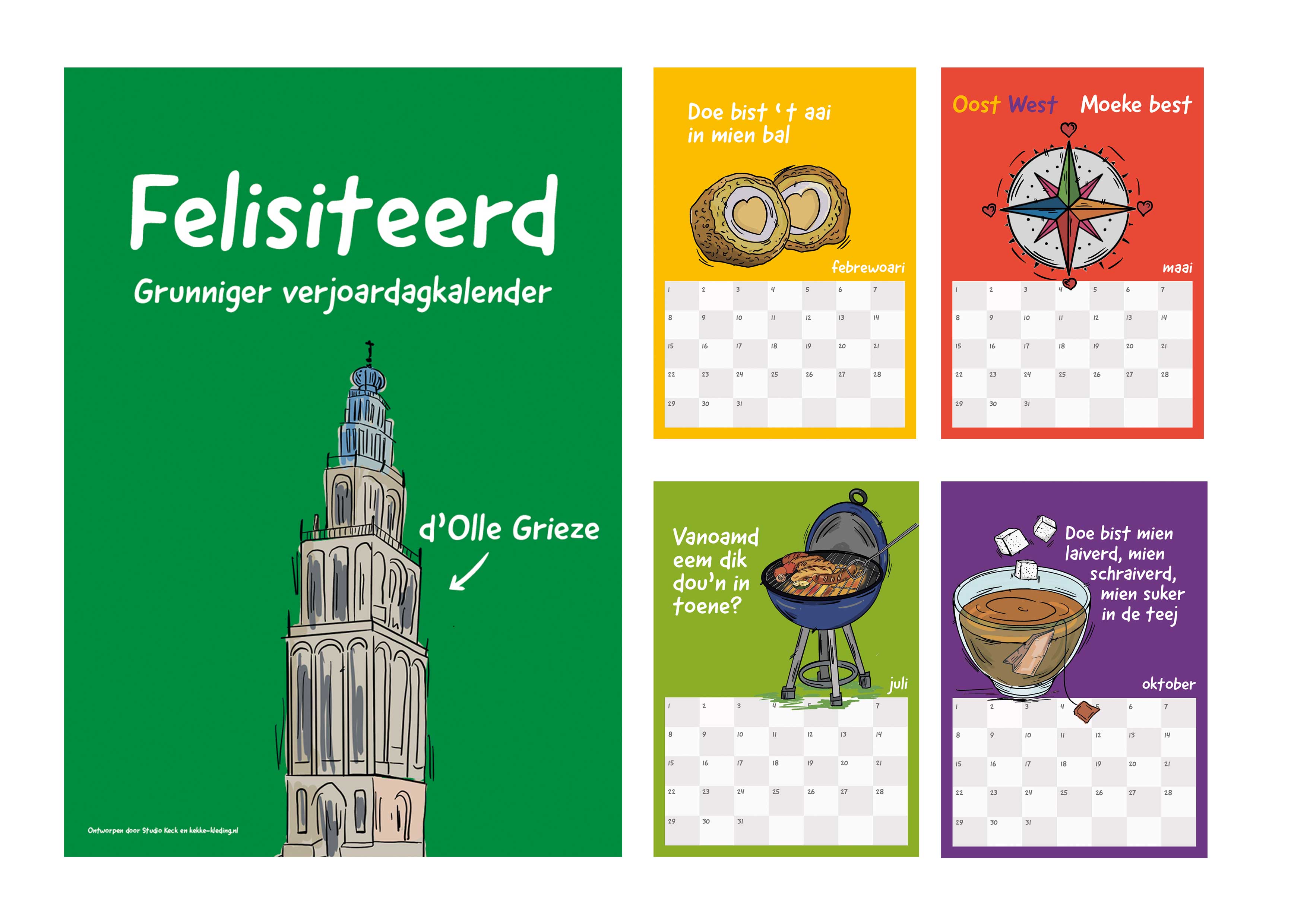 Groningse verjaardagskalender