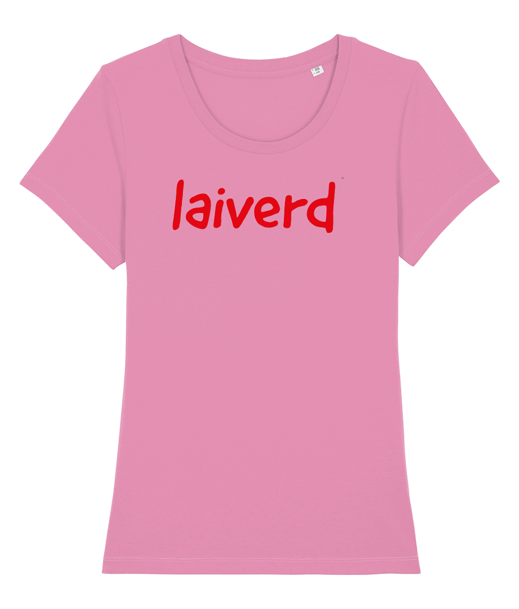 Dames Tshirt Groningse tekst "laiverd"