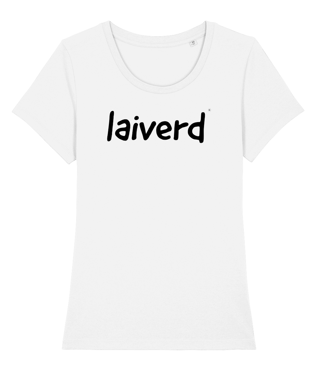 Dames Tshirt Groningse tekst "laiverd"