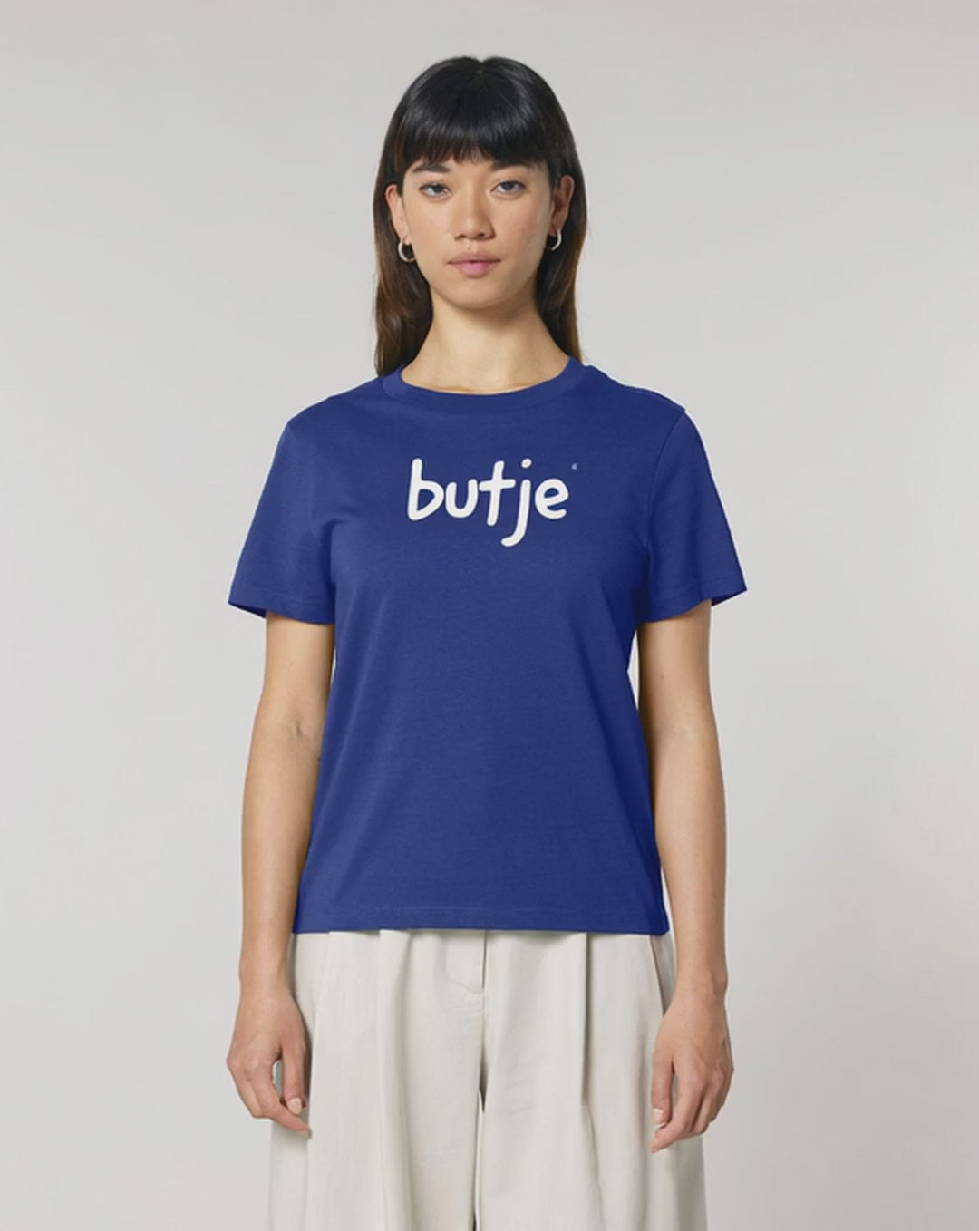 Dames Tshirt Groningse tekst "Butje"