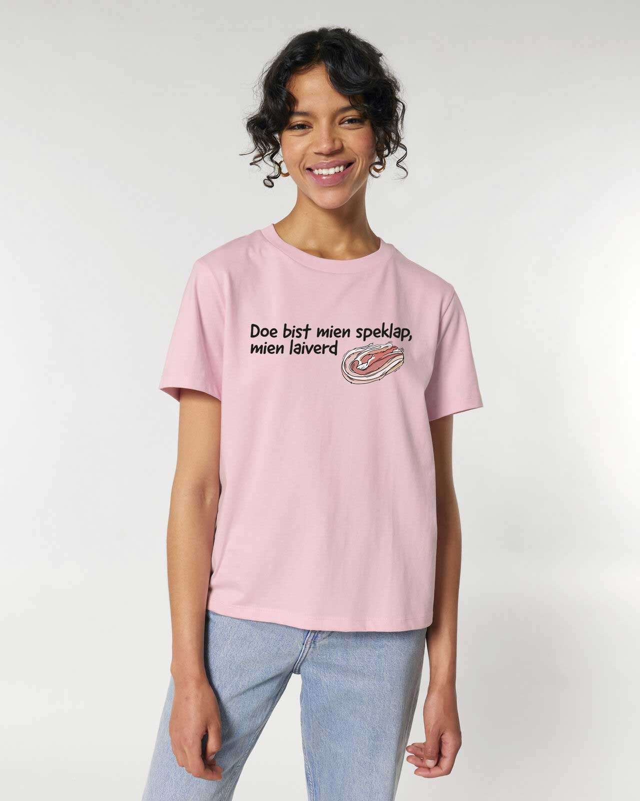 Dames Tshirt Groningse Speklap