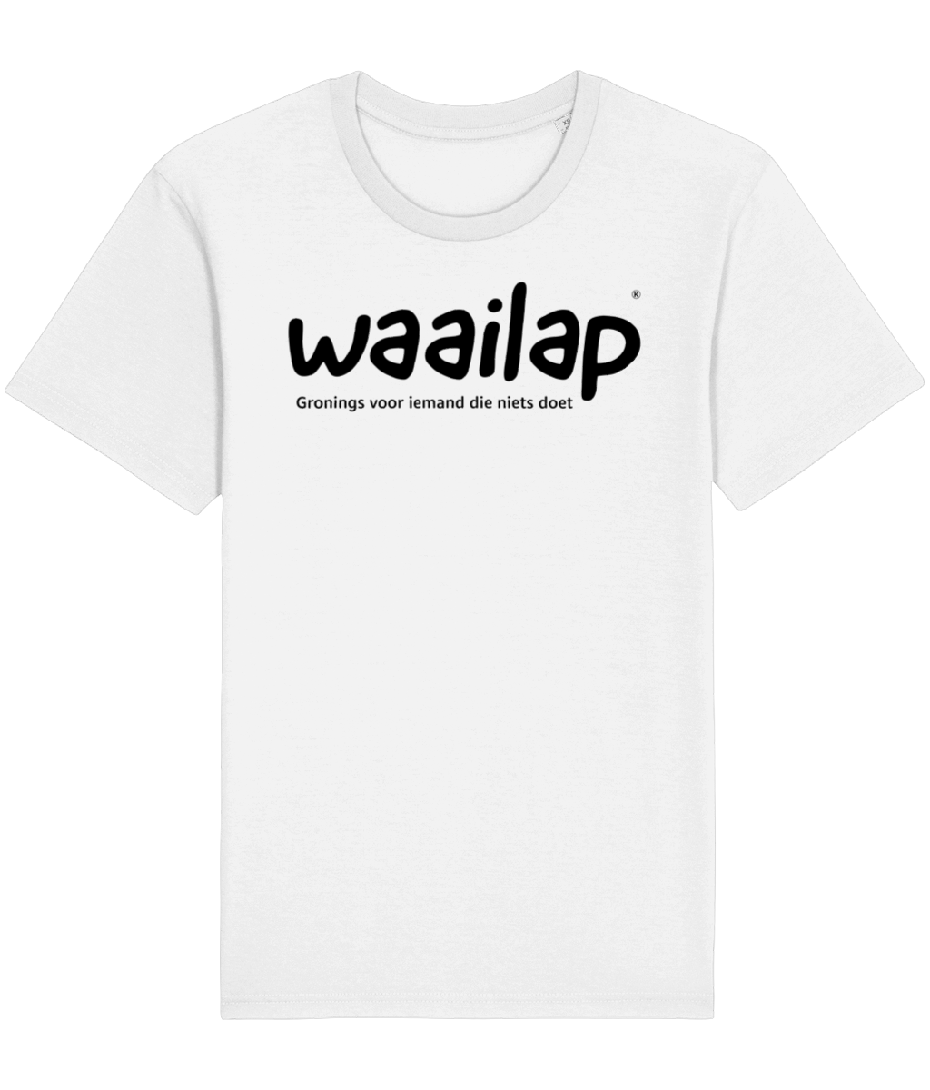 Heren Tshirt Groningse tekst "waailap"